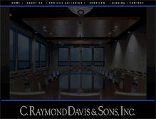 Tablet Screenshot of craymonddavis.com
